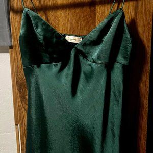 Blossom Mini Dress- Green